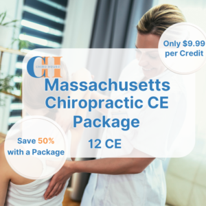 Massachusetts Chiropractic CE Package - 12 CE