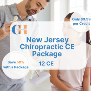 New Jersey Chiropractic Continuing Education 12 Credit Hour Savings Package